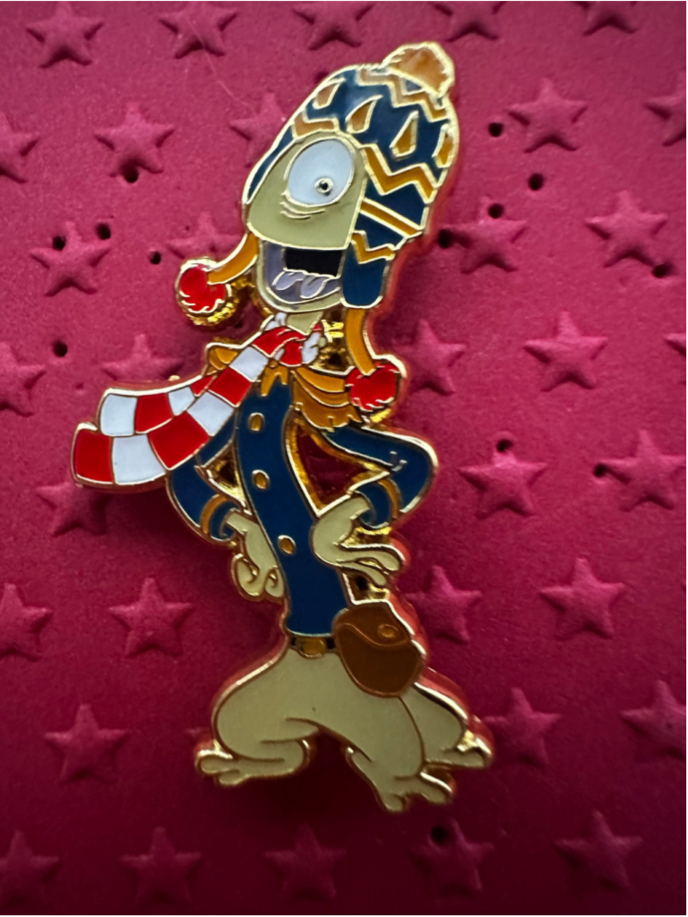 Loungefly Disney Pleakley Lilo & Stitch Winter Gear Mystery Blind Box Enamel Pin